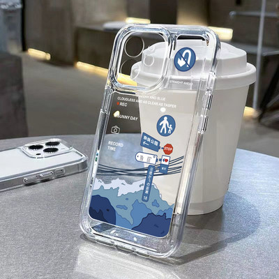 Αισθητική τέχνη Graffiti Clear Case Για Samsung S22 Ultra Θήκες Κάλυμμα Samsung Galaxy S22Ultra S21 Ultra S20 FE S10 Plus S 22 Funda