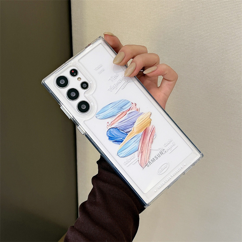 Αισθητική τέχνη Graffiti Clear Case Για Samsung S22 Ultra Θήκες Κάλυμμα Samsung Galaxy S22Ultra S21 Ultra S20 FE S10 Plus S 22 Funda