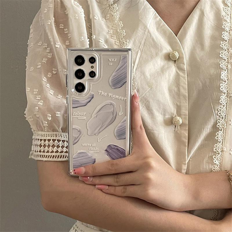 Αισθητική τέχνη Graffiti Clear Case Για Samsung S22 Ultra Θήκες Κάλυμμα Samsung Galaxy S22Ultra S21 Ultra S20 FE S10 Plus S 22 Funda