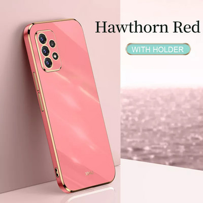 Dengiamas kvadratinis žiedo laikiklis, telefono dėklas, skirtas Samsung Galaxy S22 Ultra S21 S20 FE S10 Plus A32 A52 A72 A51 A71 silikoninis dangtelis