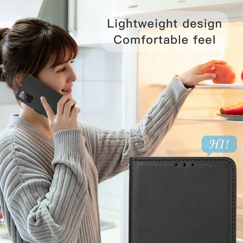 Портфейл флип кожен калъф за Samsung Galaxy A04s A12 A13 A23 A33 A50 A51 A52 A52s A53 A71 A73 S23 Ultra S22 S21 S20 FE S10 Plus