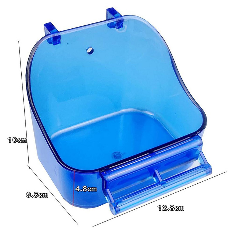 Μπανιέρα Μπανιέρα Μπανιέρα Μπανιέρα Ντους Παπαγάλος Καθαρισμός Μπάνιου Κρεμαστό κλουβί μπανιέρας Δοχείο τροφής Αξεσουάρ πουλιών για καναρινάκια