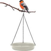 Paukščių lesyklėlė Pakabinama lesyklėlė Paukščių lesyklėlė Voverėms atspari lauko lesyklėlė su grandinėlėmis sodo kieme