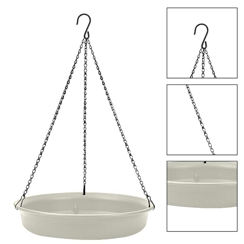 Paukščių lesyklėlė Pakabinama lesyklėlė Paukščių lesyklėlė Voverėms atspari lauko lesyklėlė su grandinėlėmis sodo kieme