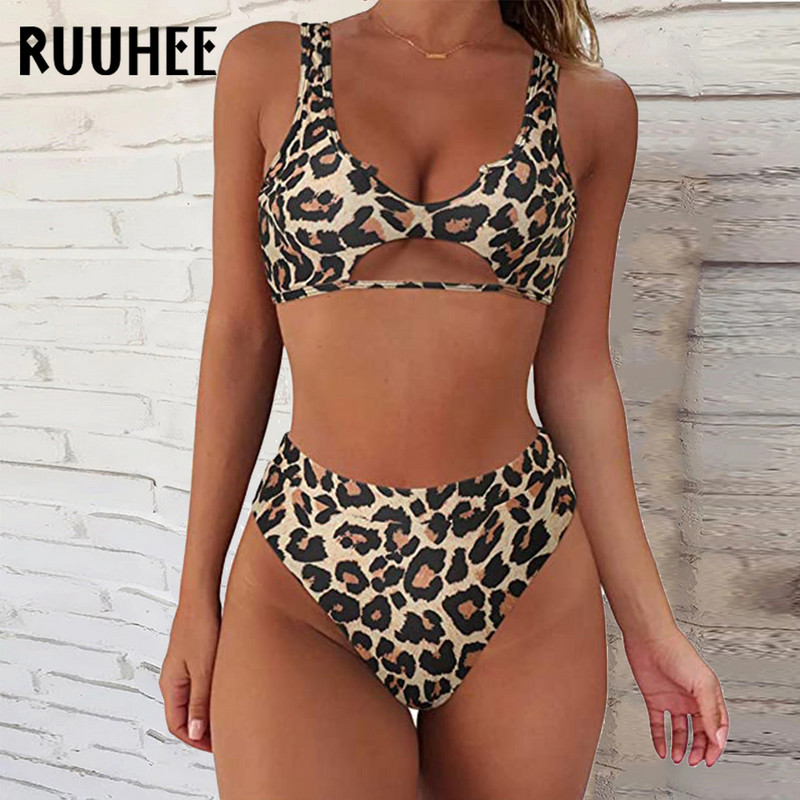 RUUHEE 2021 комплекти бикини Дамски бански бикини Dye Tie Push Up Секси бански костюм Дамски плажни костюми Biquinis Дамски бански костюми