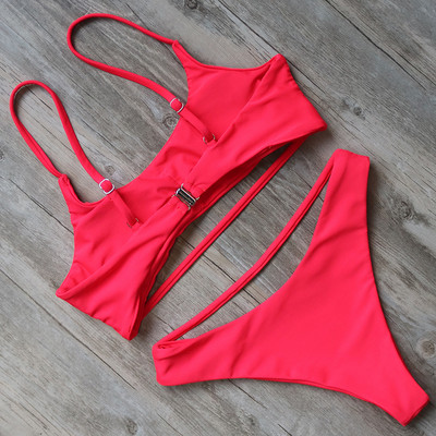 RUUHEE Bikini kupaći kostim Ženski seksi bikini komplet Push Up kupaći kostim s printom Ženska ljetna odjeća za plažu 2020. Ženski bikini
