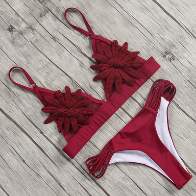 RUUHEE Bikini kupaći kostim Ženski seksi bikini komplet Push Up kupaći kostim s printom Ženska ljetna odjeća za plažu 2020. Ženski bikini