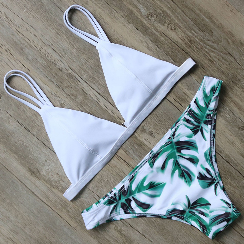 RUUHEE Bikini kupaći kostim Ženski seksi bikini komplet Push Up kupaći kostim s printom Ženska ljetna odjeća za plažu 2020. Ženski bikini