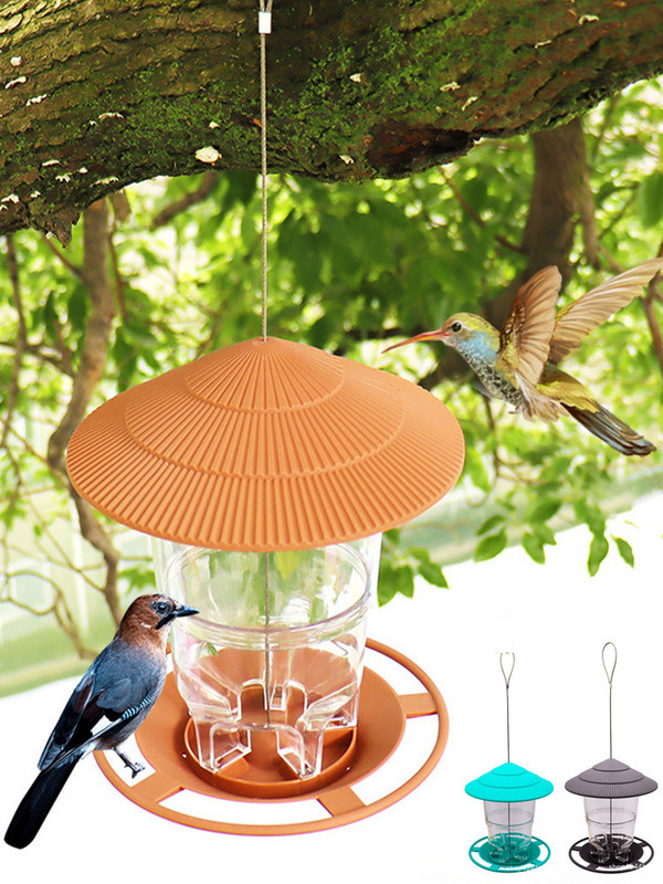 Neperšlampama pakabinama laukinių paukščių sėklų lesyklėlė Paukščių šėrimo įrankis Sodo aptvaras Lauko dekoravimas Naminių gyvūnų reikmenys Stalo reikmenys Paukščių lesyklėlė