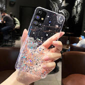 Θήκη Bling Glitter Star για Samsung Galaxy A13 A23 A33 A53 A32 A52 A72 A71 A51 S23 S22 Ultra 5G S21 FE S20 Plus Note 10 20