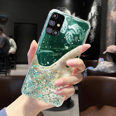 Θήκη Bling Glitter Star για Samsung Galaxy A13 A23 A33 A53 A32 A52 A72 A71 A51 S23 S22 Ultra 5G S21 FE S20 Plus Note 10 20