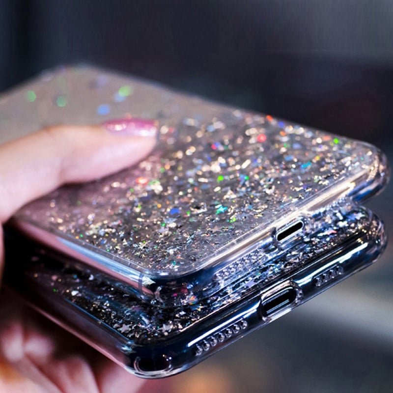 Θήκη Bling Glitter Star για Samsung Galaxy A13 A23 A33 A53 A32 A52 A72 A71 A51 S23 S22 Ultra 5G S21 FE S20 Plus Note 10 20