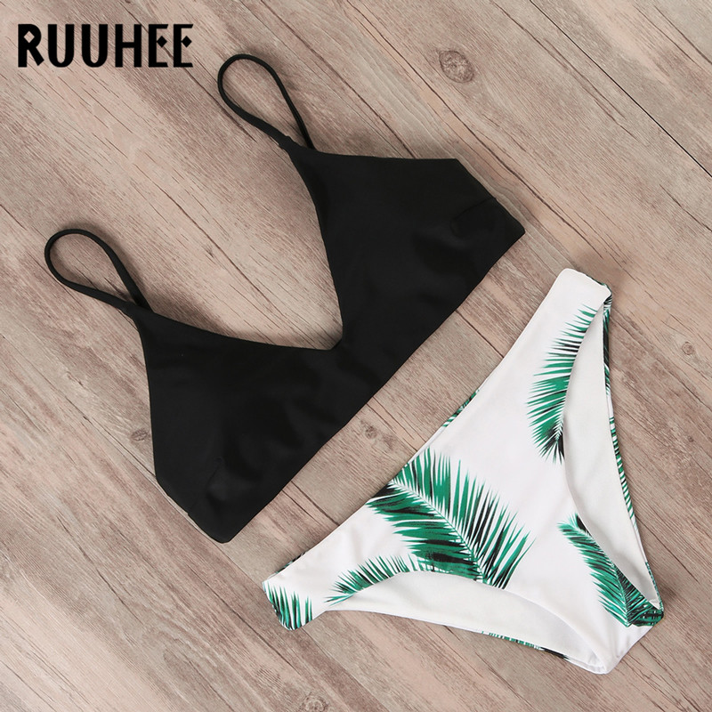 RUUHEE Μπικίνι Push Up Μαγιό Γυναικεία Μασίφ Σετ Micro Bikini 2019 Γυναικεία μαγιό με επένδυση καλοκαιρινά μπικίνια παραλίας