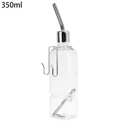 Új 180 ml/350 ml-es kisállat-adagoló Tartós függő itató tengerimalac vízetető hörcsög kulacs kisállat automata itató eszköz