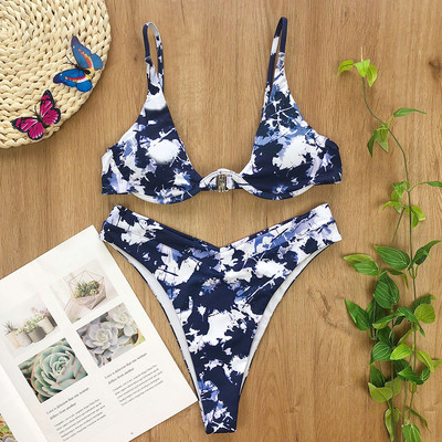 RUUHEE 2021 szexi bikini női brazil bikini push up fürdőruha párnázott magas szabású fürdőruha Strandruha fürdőruha bikini női
