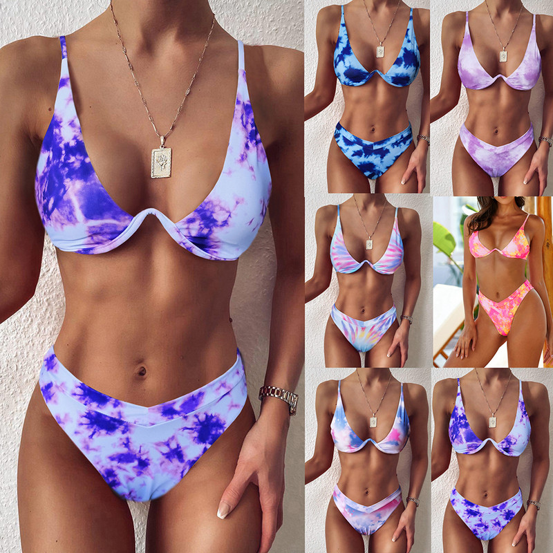 RUUHEE 2021 szexi bikini női brazil bikini push up fürdőruha párnázott magas szabású fürdőruha Strandruha fürdőruha bikini női