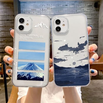 A53 5g Калъф Korean Sunset Scenery Funda Калъф за телефон за Samsung S22 Ultra Case A52 A52S 5g A13 A33 A32 A12 A22 A51 A72 S20 Капак