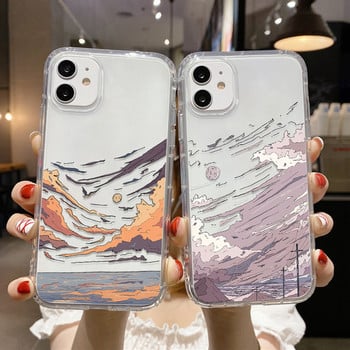 A53 5g Калъф Korean Sunset Scenery Funda Калъф за телефон за Samsung S22 Ultra Case A52 A52S 5g A13 A33 A32 A12 A22 A51 A72 S20 Капак