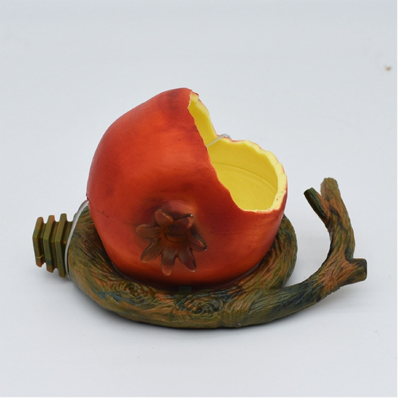 Plastična kutija za hranjenje papiga Pribor za hranjenje grana umjetnog voća Q84D