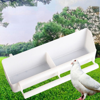 Parrot Birds Water Hanging Bowl Parakeet Feeder Box Κλουβί για κατοικίδια Πλαστικό δοχείο τροφίμων