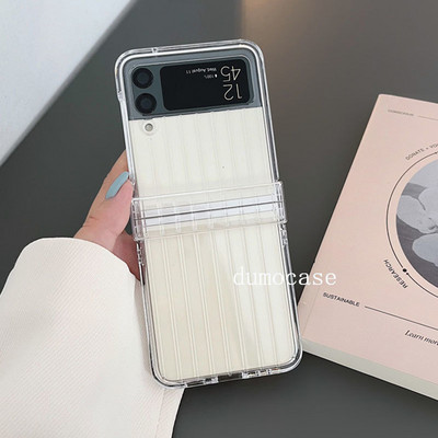 Θήκη καθρέφτη Glitter Love Heart για Samsung Galaxy Z Flip3 5G Zflip4 Laser Aurora Πλήρης Προστασία μεντεσέ Διαφανές κάλυμμα Z3