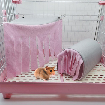 Χαριτωμένο Hamster Nest Novelty Squirrel House Universal ανθεκτικό στη χρήση φωλιά χάμστερ ινδικό χοιρίδιο φούντα σήραγγας