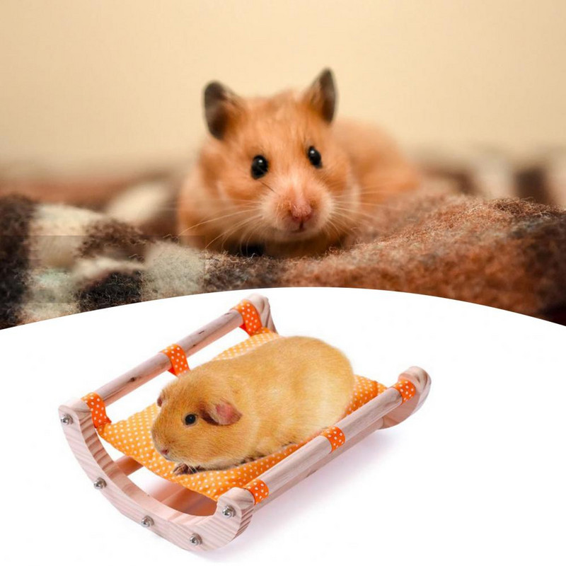 Dodaci za udoban kavez Krevet za male životinje Otporan na ugriz Udobna viseća mreža za kućne ljubimce Vjeverica Tvorica Štakor Gnijezdo za spavanje