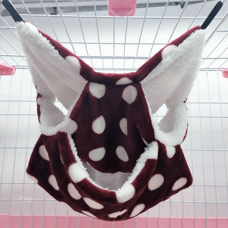 Viseći mali kućni ljubimac, hrčak, troslojni kavez, vreća za viseću mrežu, ljuljačka, krevet, kućica za spavanje