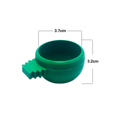 1kom Mini papiga za ptice Posuda s vodom Hranilica Plastična okrugla hranilica Golubovi Kavez za hrčke Viseće Boce s hranom za piće Potrepštine za kućne ljubimce