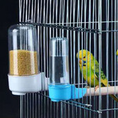 Hrănitor automat pentru adăpători de apă pentru păsări, adăpator, consumabile pentru păsări, dozator de sticle, boluri pentru cușcă pentru papagali pentru animale de companie