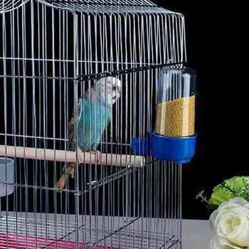 Αυτόματη τροφοδοσία νερού για πότο πουλιών Waterer Pet Bird Supplies Dispenser μπουκάλι ποτού μπολ για κατοικίδιο κλουβί παπαγάλου