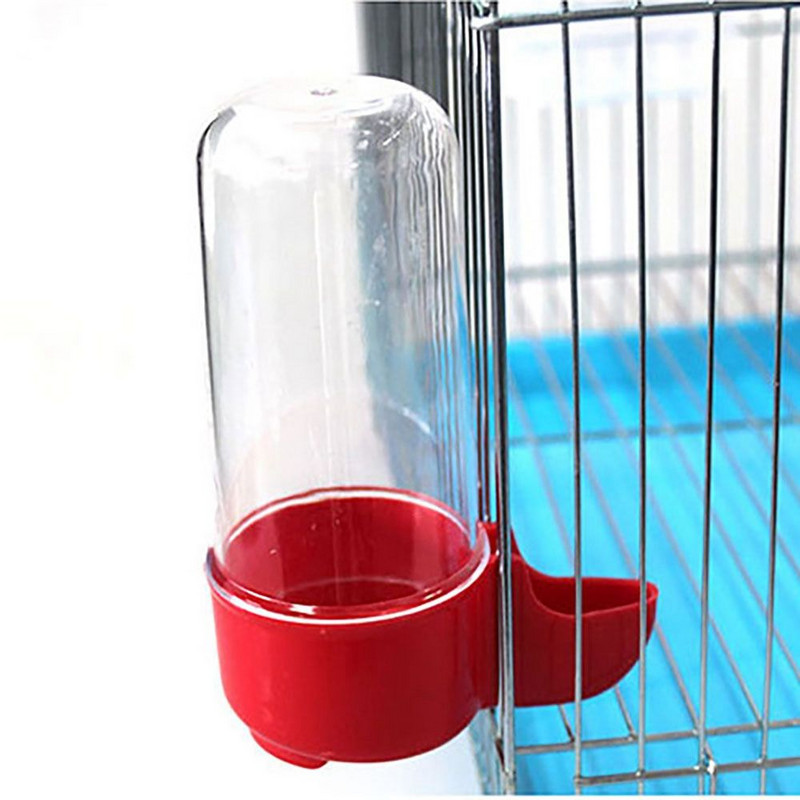 Hrănitor automat pentru adăpători de apă pentru păsări, adăpator, consumabile pentru păsări, dozator de sticle, boluri pentru cușcă pentru papagali pentru animale de companie
