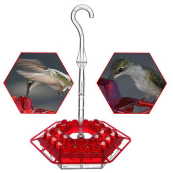 Mary\'s Sweety Hummingbird Feeder και ενσωματωμένη τάφρο μυρμηγκιών Εύκολη στο καθάρισμα Διακόσμηση κήπου αυλής кормушка для птиц Drop Shipping