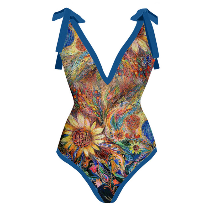 Ženski jednodijelni kupaći kostim sa suknjom Kupaći kostim za pokrivanje Retro blagdanska haljina za plažu bez leđa Ljetni elegantni kupaći kostim za surfanje