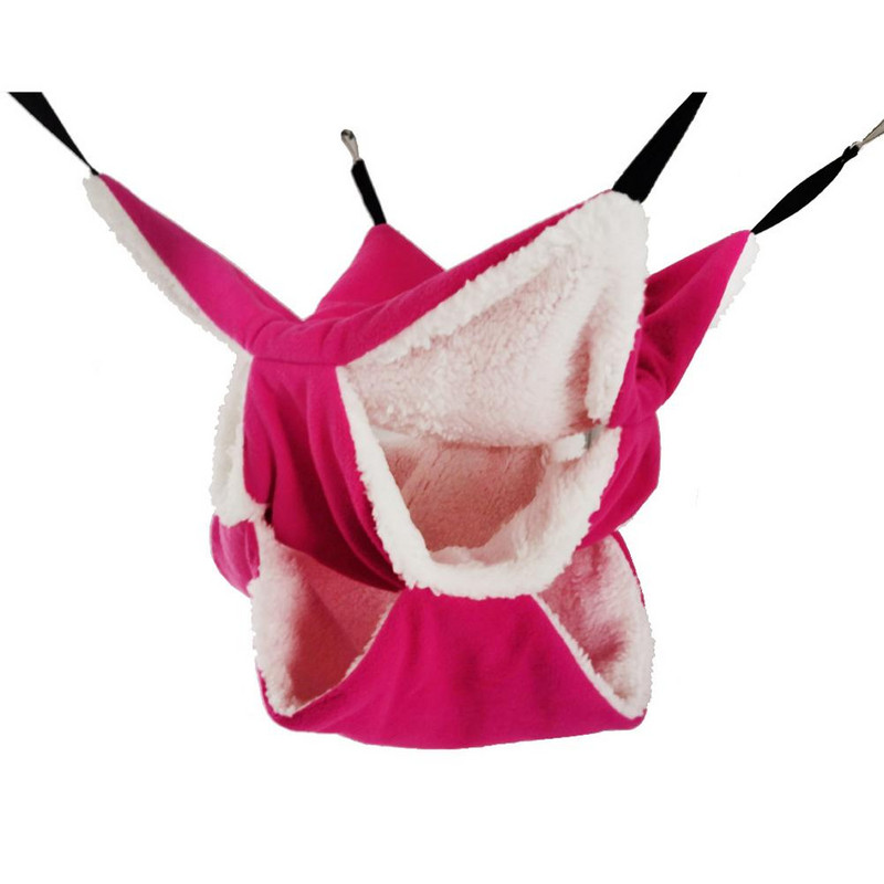 Viseća viseća mreža za hrčka Dvoslojna topla vreća za spavanje Oprema za kućne ljubimce Nza činčilu gvinejski kunić