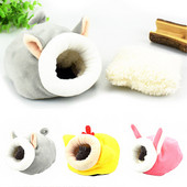 Minkštas pliušinis žiemos šiltas mielas žiurkėno medvilninis namas mažų gyvūnų lizdas miegamoji lova Laikyti šiltą lizdą