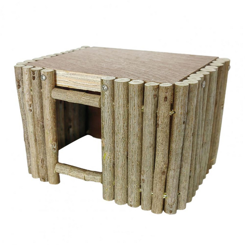 Elegantna kućica za hrčke Ukrasno gnijezdo za hrčke Ne ostavlja dlačice Lako se čisti Kućni ljubimci Štakori se penju na kolibu za igru