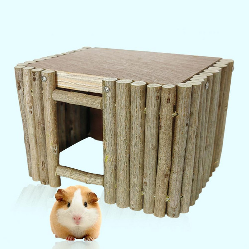 Elegantna kućica za hrčke Ukrasno gnijezdo za hrčke Ne ostavlja dlačice Lako se čisti Kućni ljubimci Štakori se penju na kolibu za igru