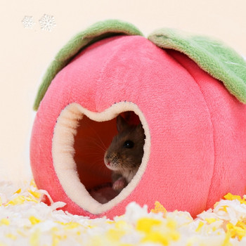 Хамак за малки животни Топло легло Скривалище с форма на плод за хамстер Sugar-Glider