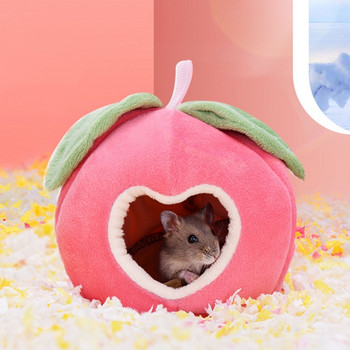 Μικρή αιώρα ζώων Κρησφύγετο σε σχήμα φρούτου σε ζεστό κρεβάτι για χάμστερ Sugar-Glider