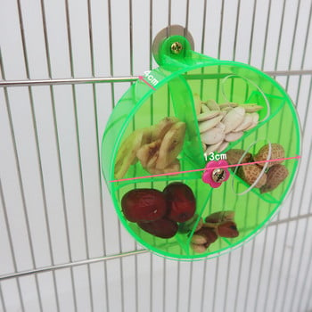 Rotate Pet Parrot Toys Wheels Bite Chewing Birds Searching Food Box Κλουβί τροφοδότης vogel speelgoed birds αξεσουάρ