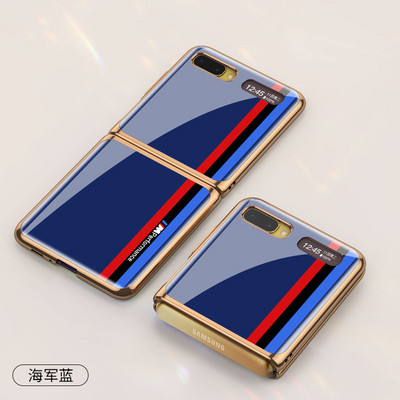 GKK Πολυτελής θήκη Edge για Samsung Galaxy Z Flip Fold 2 3 4 Κάλυμμα με μοτίβο από σκληρυμένο γυαλί Για Samsung Z Flip Fold 3 4 Coque