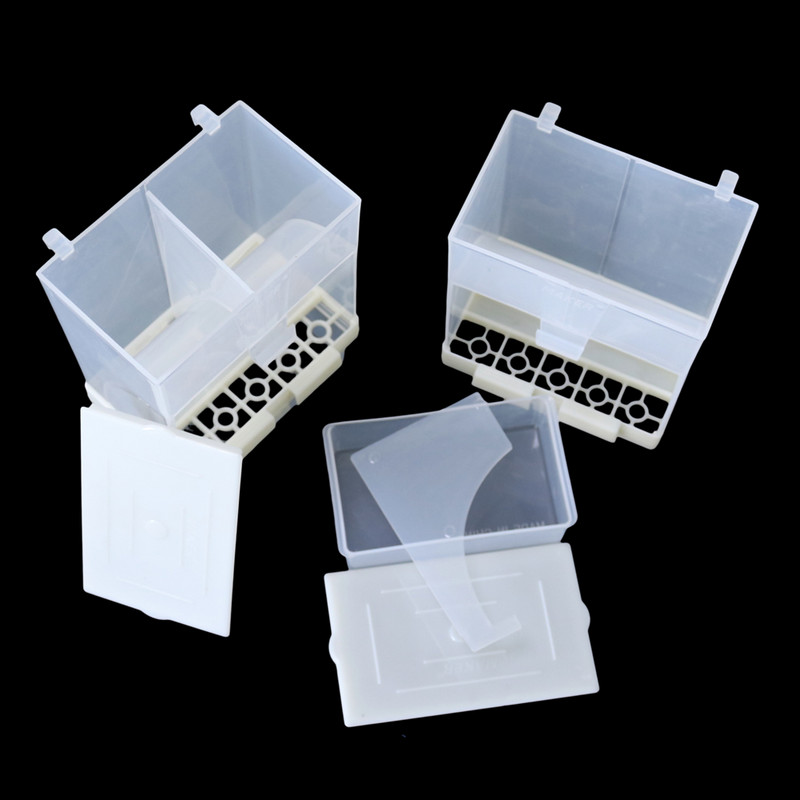 Pet Bird Prevention Splash Food Container Paparot Hanging Automatic Feeder Bird Feeder Starling Tiger Skin Peony 1Pc