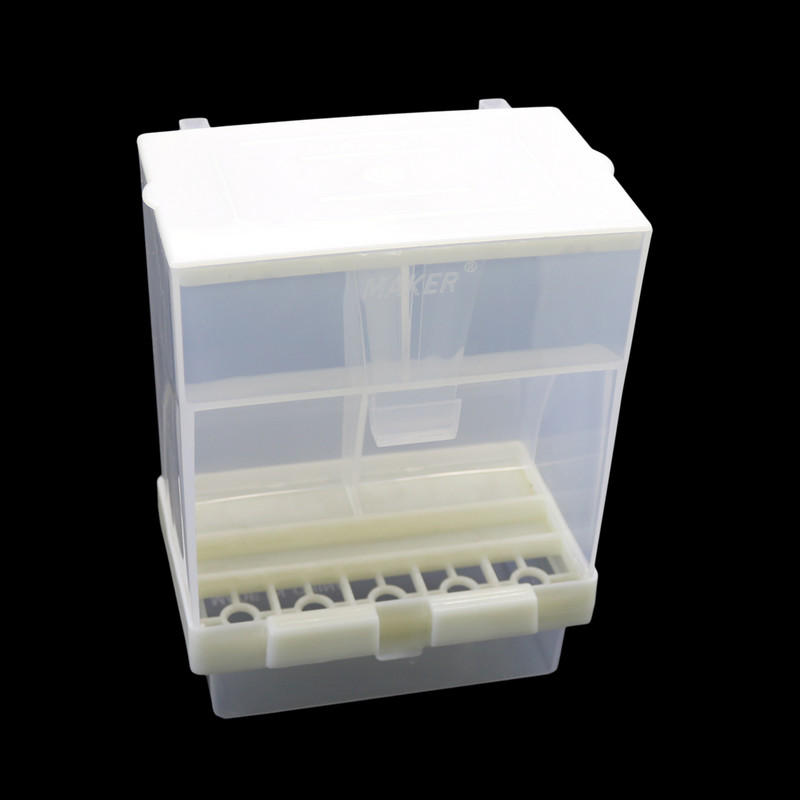 Pet Bird Prevention Splash Food Container Paparot Hanging Automatic Feeder Bird Feeder Starling Tiger Skin Peony 1Pc