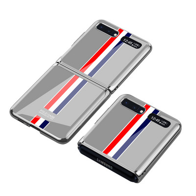 GKK grūdinto stiklo raštų dėklas, skirtas Samsung Galaxy Z Flip 3 4 prabangiam dengimui atsparus dangtelis, skirtas Samsung Z Fold 2 3 4 5G dėklui
