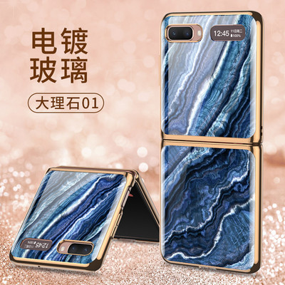 GKK grūdinto stiklo raštų dėklas, skirtas Samsung Galaxy Z Flip 3 4 prabangiam dengimui atsparus dangtelis, skirtas Samsung Z Fold 2 3 4 5G dėklui