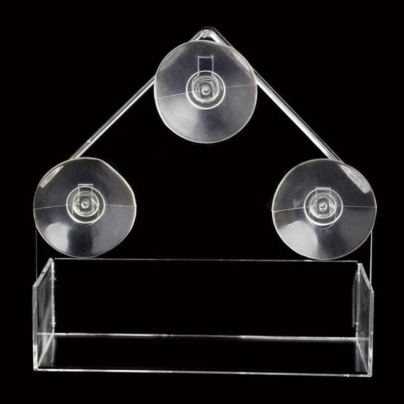 Bird Feeder Hotel Clear Glass Window Τραπέζι προβολής Suction House Bird Seed Feeder Κρεμαστός Τύπος φυστικιών Προσρόφηση