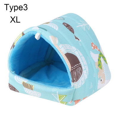 Mielas mini narvelis triušis voverė žiemos jūrų kiaulytės lizdas mažas gyvūnas miegamoji lova šiltas kilimėlis žiurkėno namas