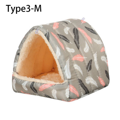 4Color S/M/L Aranyos kisállat alvóágy Hörcsögház Mini Kisállat Nyúl Mókus Téli Meleg fészek Kényelmes tengerimalac fészek