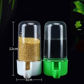 Hrănitoare pentru păsări de 200 ml, dozator de apă rezistent la scurgeri, boluri de hrănire automată, accesorii pentru cuști